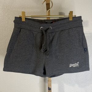 Superdry Women's Charcoal Athletic Shorts